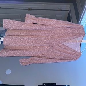 Large polka dot dress